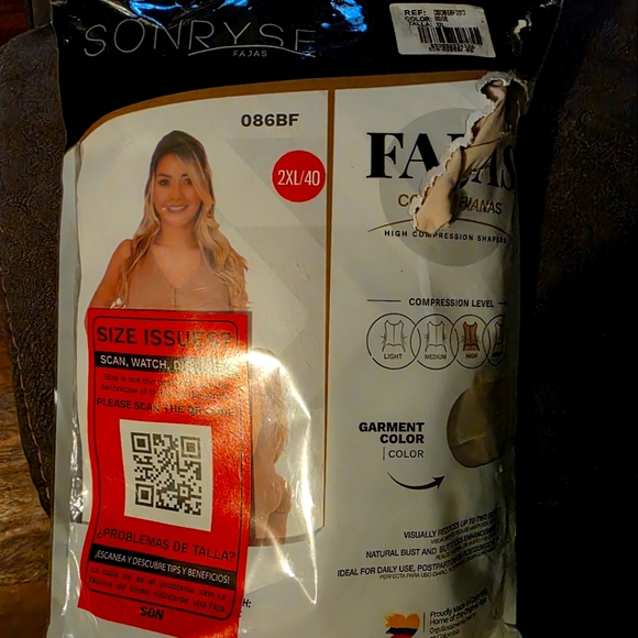 Fajas Colombianas Compression Level 2XL - Picture 1 of 2
